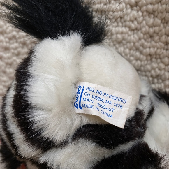 Vintage 1997 Zack the Zebra Puffins by Swibco wz tag - Picture 6 of 10